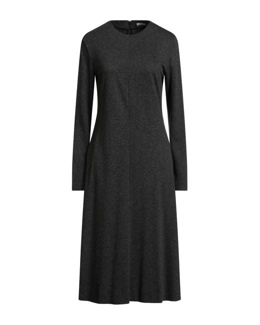 Peserico Black Midi Dresses