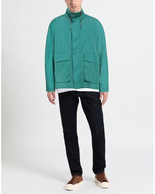Hevò Green Jacket Polyamide for men