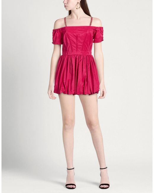 EUREKA by BABYLON Pink Mini Dress Polyamide