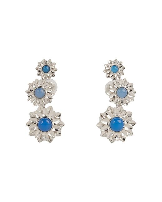 Isabel Marant Blue Earrings Brass, Resin