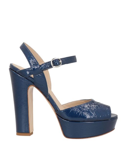 Elena Iachi Blue Sandals