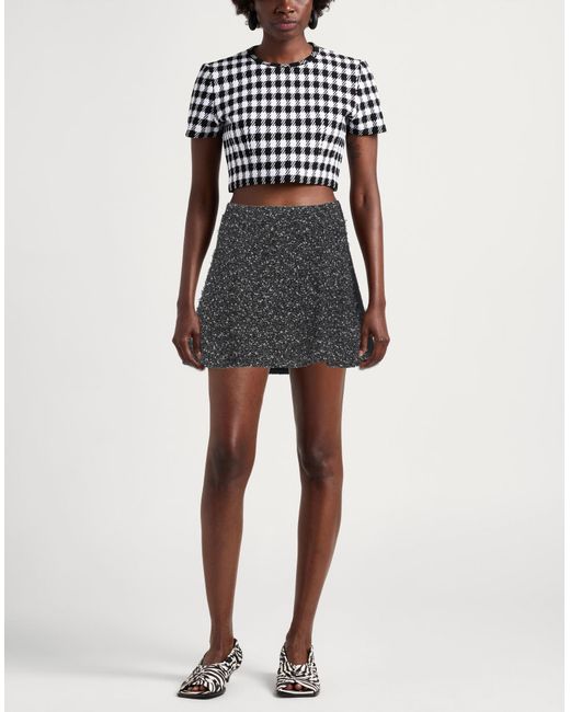 Rag & Bone Gray Mini Skirt Wool, Polyester, Acrylic, Nylon