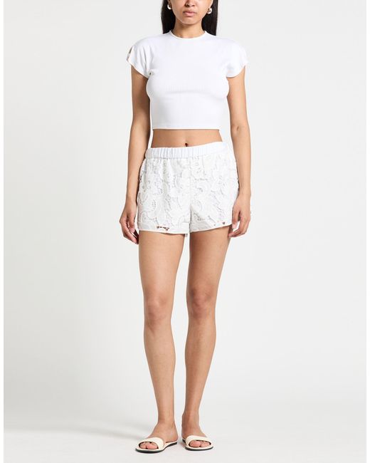 Rag & Bone White Shorts & Bermuda Shorts