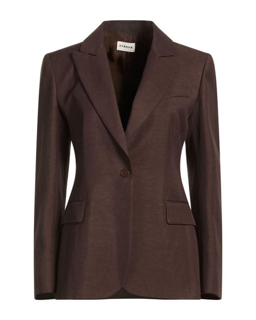 Blazer P.A.R.O.S.H. en coloris Brown