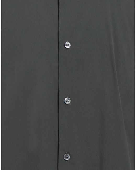 Theory Gray Shirt Supima, Polyamide, Elastane for men