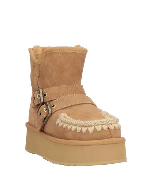 Mou Brown Ankle Boots