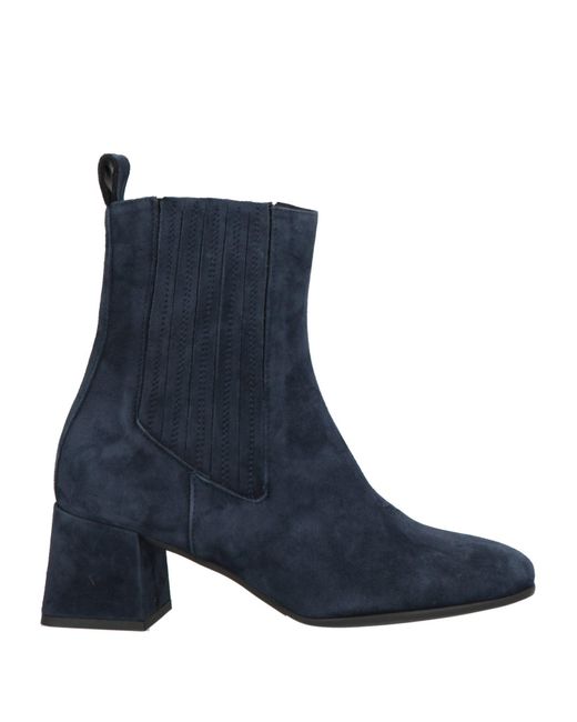 Bruglia Blue Ankle Boots