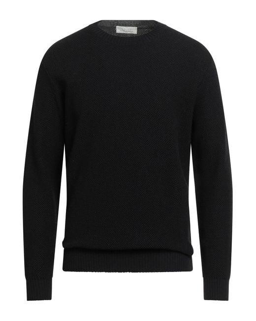 FILIPPO DE LAURENTIIS Black Sweater for men