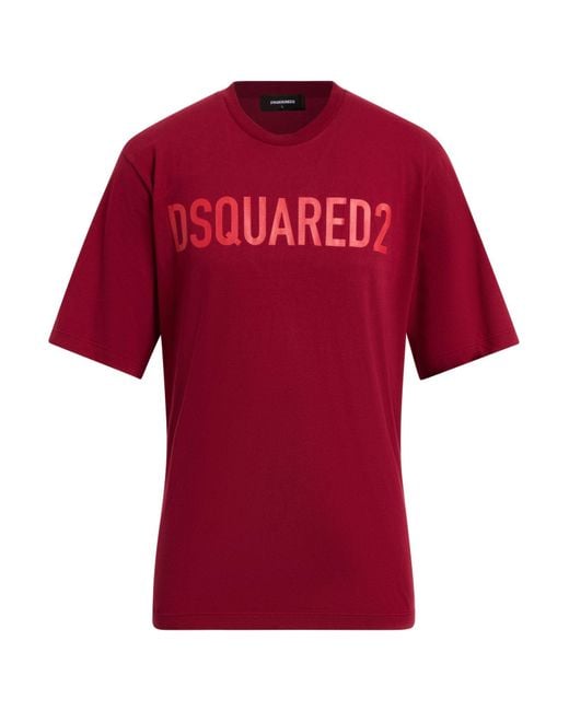 Camiseta DSquared² de hombre de color Red