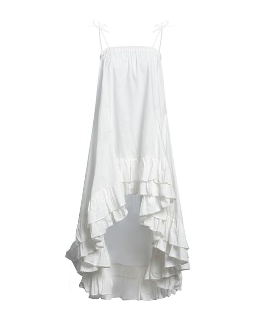 Cc By Camilla Cappelli White Mini Dress