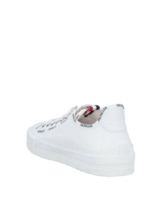Moncler White Trainers for men