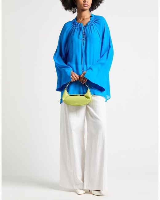 Dondup Blue Azure Top Viscose