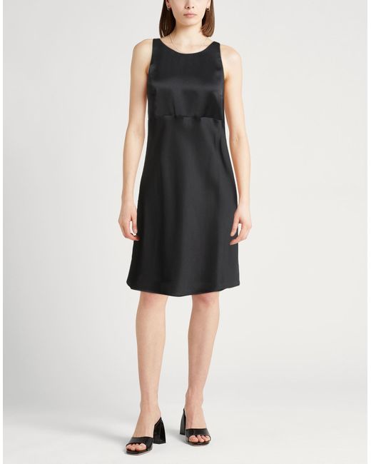 Semicouture Black Mini-Kleid