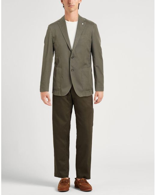 Blazer di L.b.m. 1911 in Green da Uomo