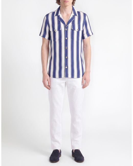 Balmain Blue Shirt for men