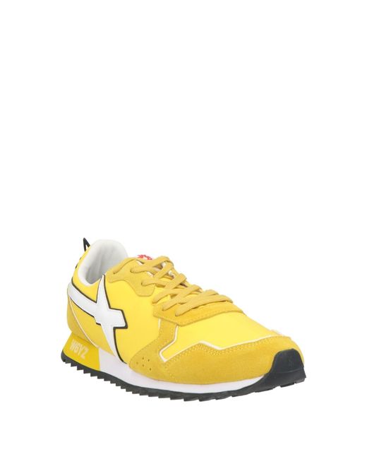 W6yz Yellow Sneakers for men