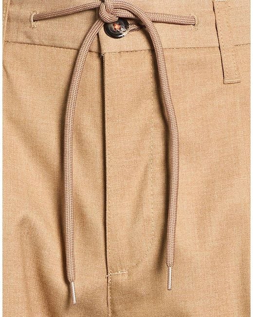 Berna Natural Sand Pants Polyester, Viscose, Elastane for men