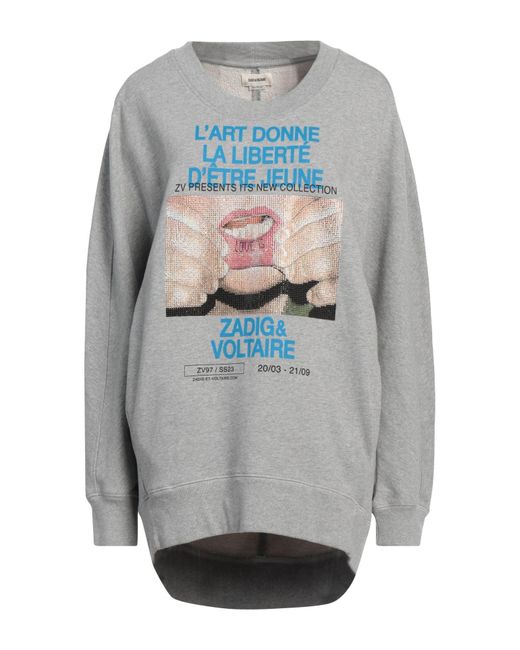Sudadera Zadig & Voltaire de color Gray