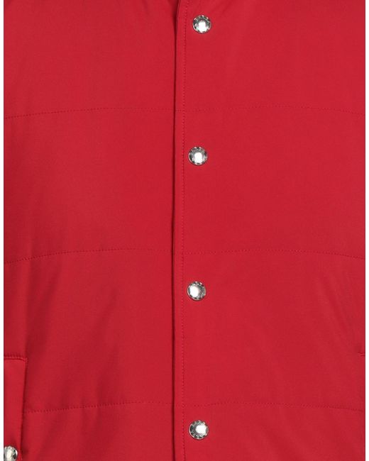 Barba Napoli Red Vest Polyester for men