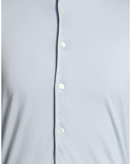 Fedeli Blue Shirt for men