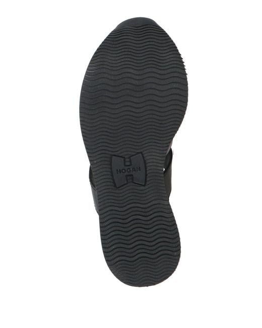 Hogan Black Sandals Leather