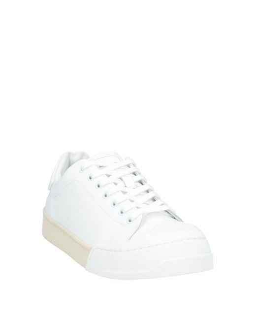 Marni White Sneakers Leather for men