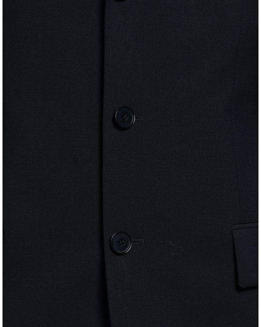 Boss Blue Suit Virgin Wool, Elastane for men