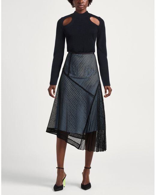 Zadig & Voltaire Blue Turtleneck Merino Wool