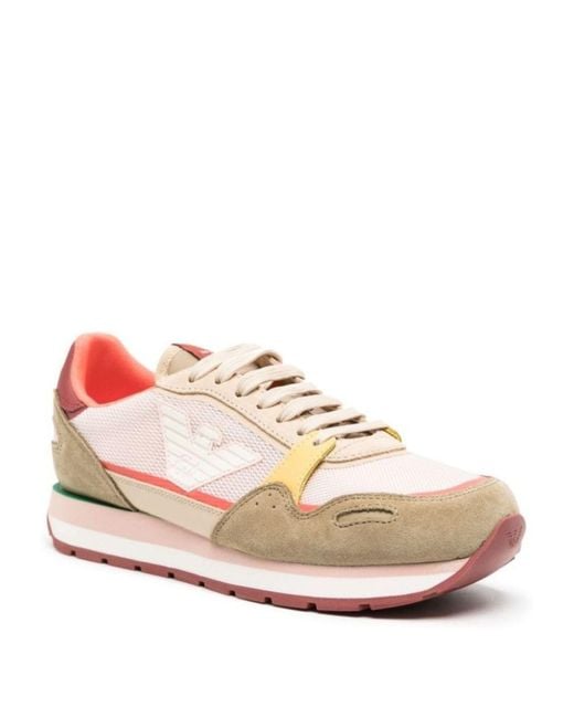 Sneakers Emporio Armani de color Pink