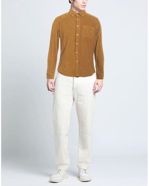 Camisa Portuguese Flannel de hombre de color Brown