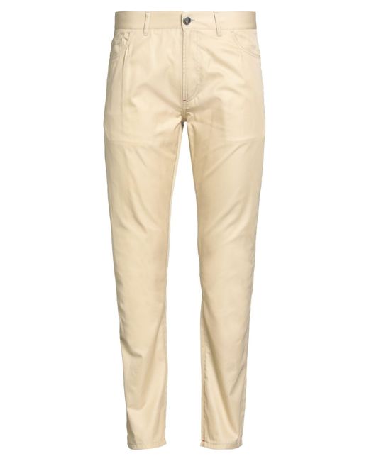 Isaia Natural Pants Cotton for men