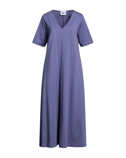 Alpha Studio Purple Midi Dress