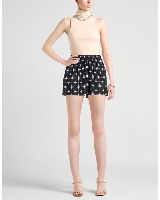 Amiri Black Shorts & Bermuda Shorts Silk