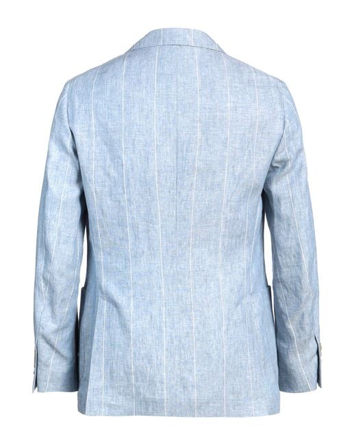 Brunello Cucinelli Blue Blazer for men