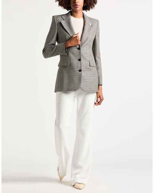 Lardini Black Blazer Wool