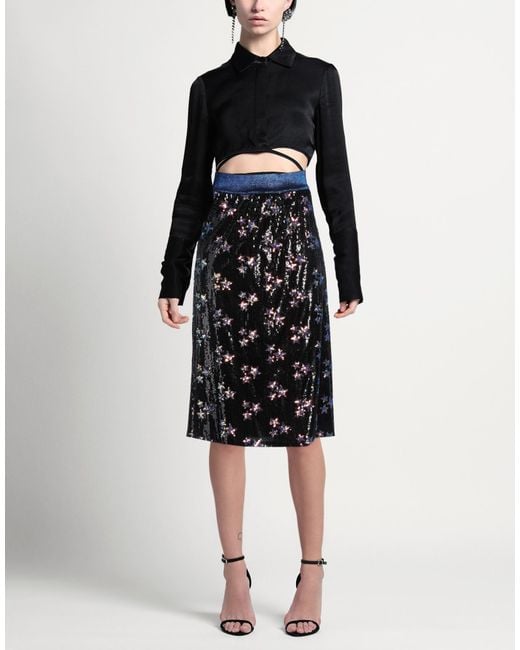 Shirtaporter Black Midi Skirts