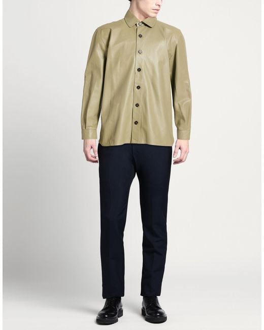 Arma Natural Shirt Leather for men