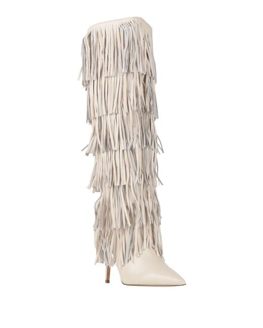 Steve Madden White Boots