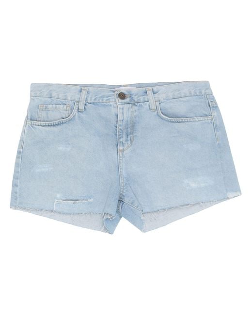 .., merci italia Blue Denim Shorts