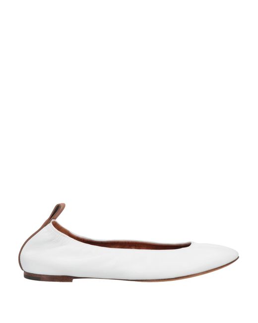 Lanvin White Ballerina