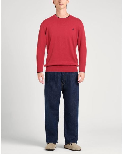 Pullover Brooksfield de hombre de color Red