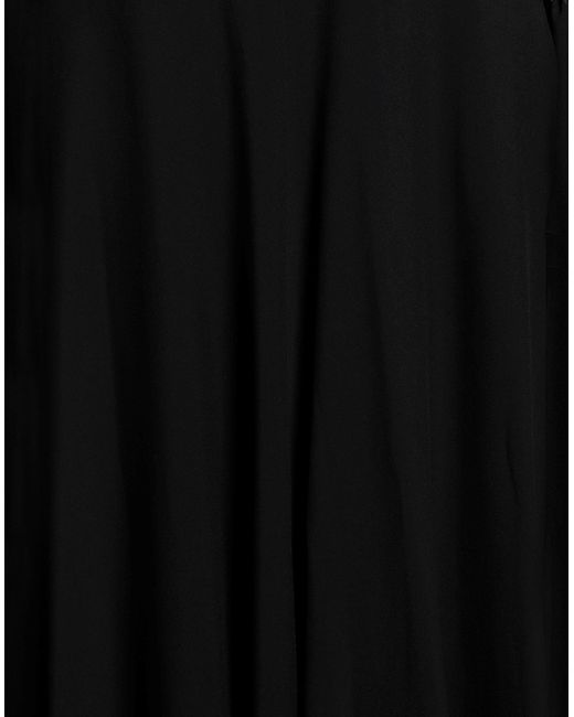 Erika Cavallini Semi Couture Black Midi-Kleid