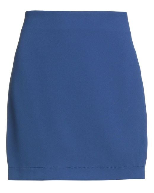 DIVEDIVINE Blue Mini Skirt