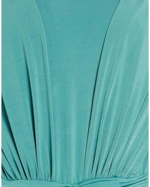 MVP WARDROBE Green Maxi Dress Polyester, Elastane
