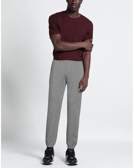 BASTILLE RIVE DROITE Gray Pants Cotton, Polyester for men