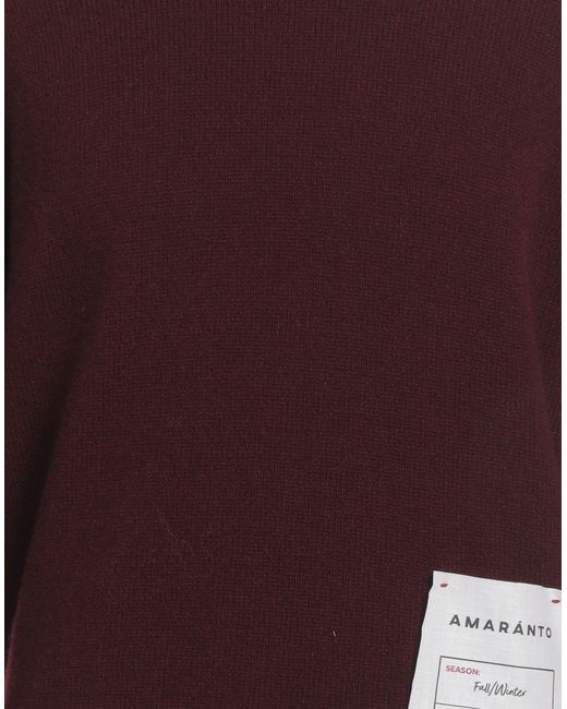 Amaranto Red Turtleneck for men