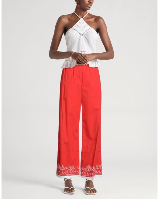 Beatrice B. Red Trouser
