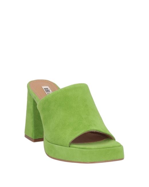 Bibi Lou Green Sandals