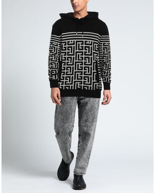 Balmain Black Sweatshirt for men