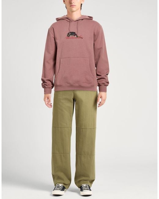 Maharishi Pink Sweatshirt Organic Cotton for men